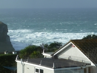 Spectacular coastal scenery near Mawgan Porth