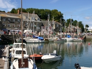The pictureque fishing port of Padstow