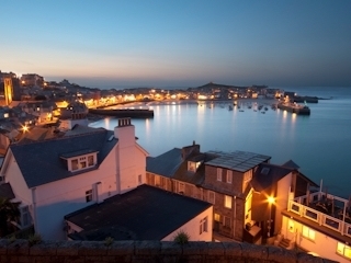 St Ives at dusk